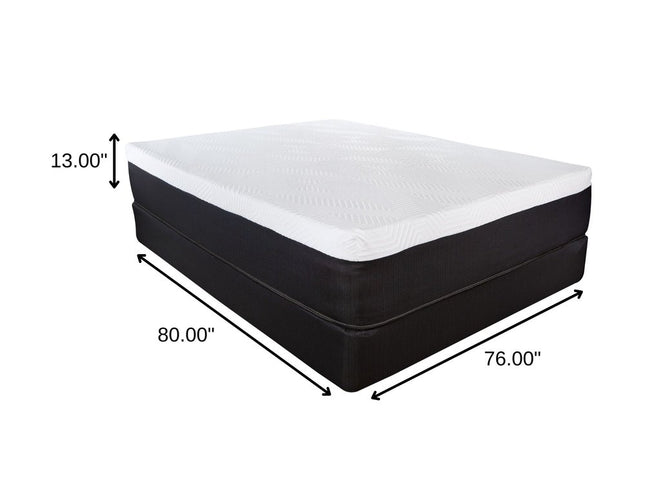 13" Hybrid Pocket Coil Gel Memory Foam Mattress