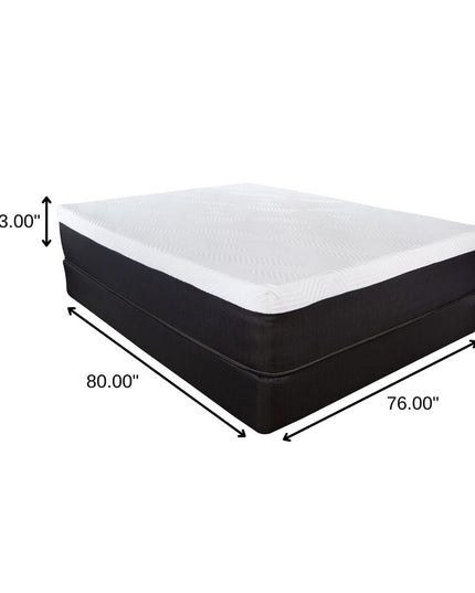 13" Hybrid Pocket Coil Gel Memory Foam Mattress
