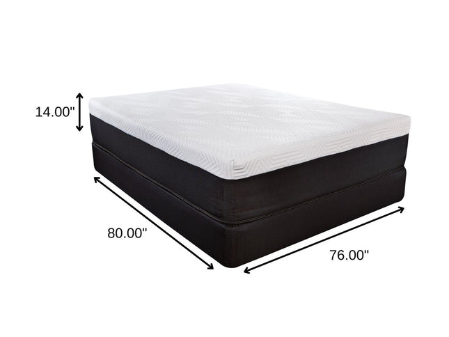 14" Hybrid Pocket Coil Copper Infused Gel Memory Foam Mattress