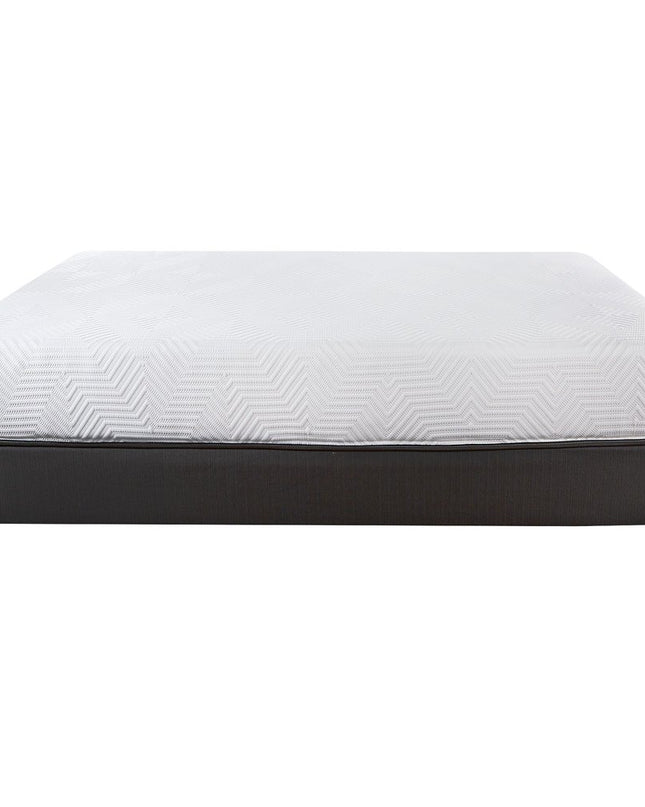 10.5" Hybrid Lux Memory Foam And Wrapped Coil Mattress Twin