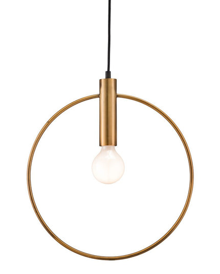 Gold Ring Metal Dimmable Chandelier