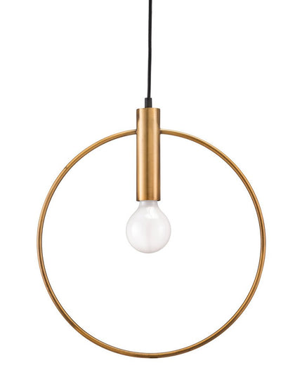 Gold Ring Metal Dimmable Chandelier