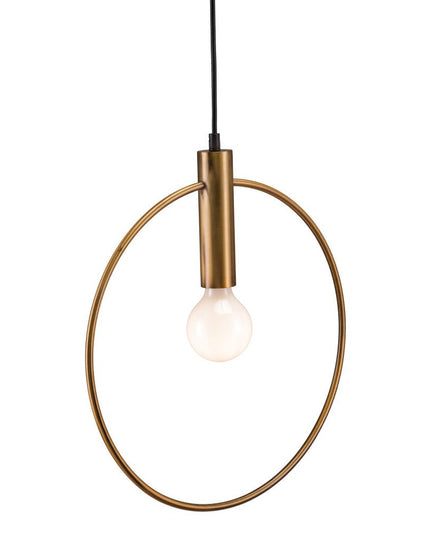 Gold Ring Metal Dimmable Chandelier