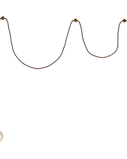 Brass Lantern Plastic Dimmable Ceiling Light