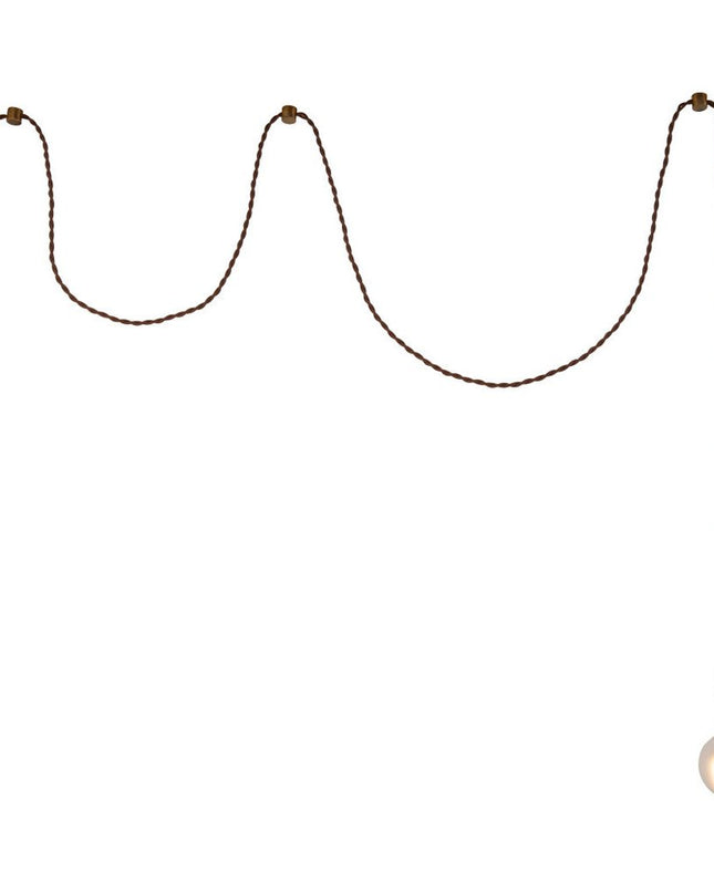 Brass Lantern Plastic Dimmable Ceiling Light