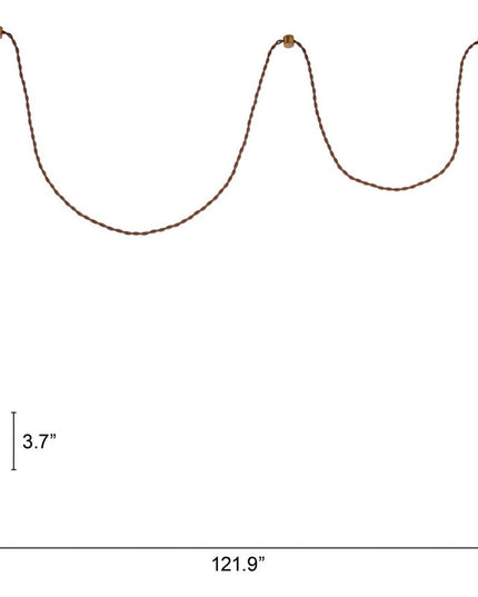 Brass Lantern Plastic Dimmable Ceiling Light