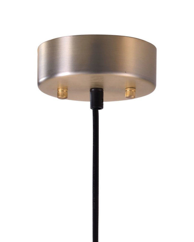 Gold Deco Cylinder Ceiling Lamp