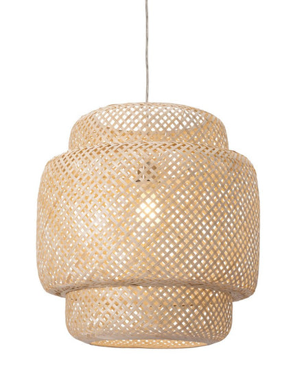 Natural Boho Weave Ceiling Lamp