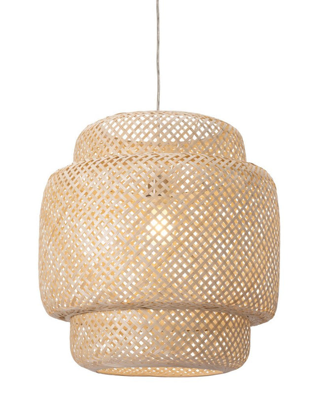 Natural Boho Weave Ceiling Lamp