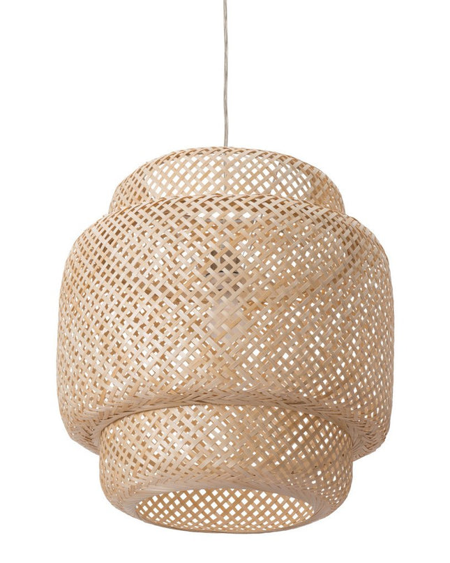Natural Boho Weave Ceiling Lamp