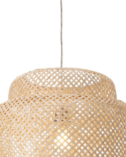 Natural Boho Weave Ceiling Lamp
