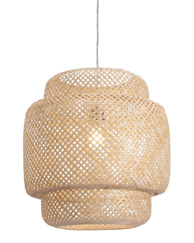 Natural Boho Weave Ceiling Lamp
