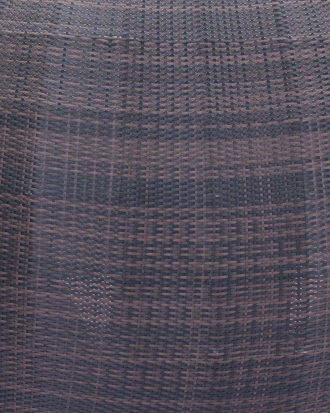 Teardrop Shaped Brown and Beige Daybed