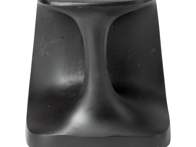 Set of Two 6" Black Metal Decorative Bookends