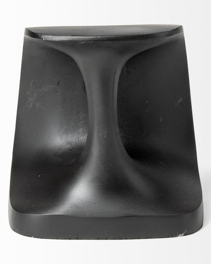 Set of Two 6" Black Metal Decorative Bookends