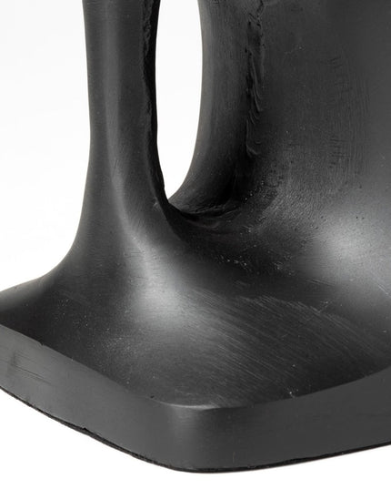 Set of Two 6" Black Metal Decorative Bookends