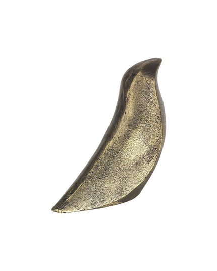 Set of Two 3" Gold Metal Bird Decorative Bookends