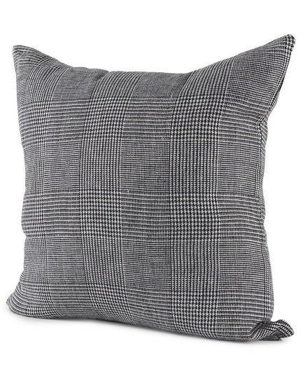 White And Black Pattern Throw Pillow Cover