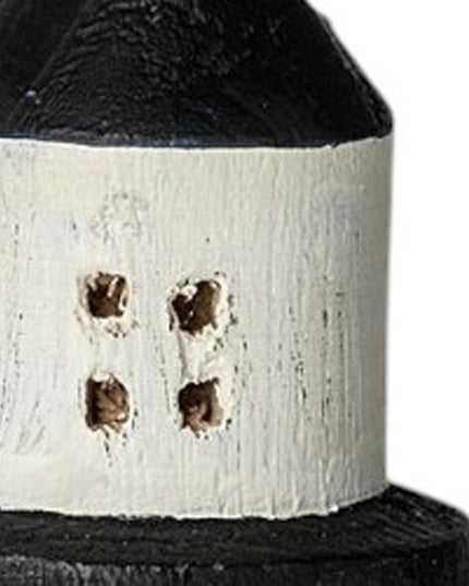 13" Brown Metal Tabletop Sculpture