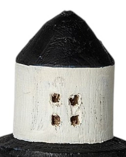 13" Brown Metal Tabletop Sculpture