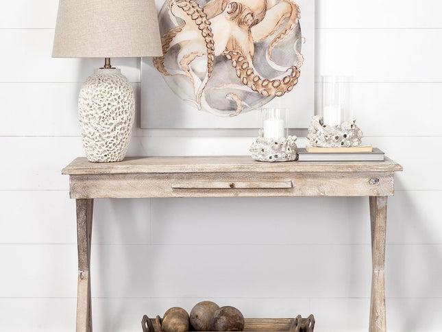 Set Of Three Wooden Spheres