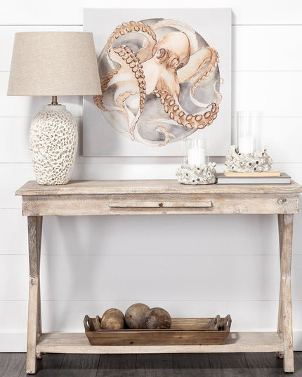 Set Of Three Wooden Spheres