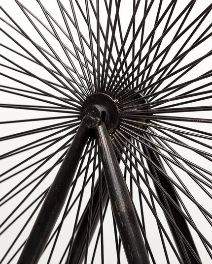 Metal And Wood London Eye Moveable Sculpture