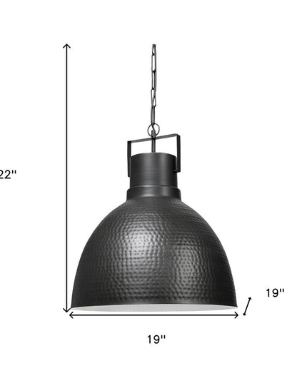 Black Lantern Metal Dimmable Ceiling Light With Black Shades