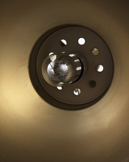 Gold Metal Sphere Pendant Hanging Light