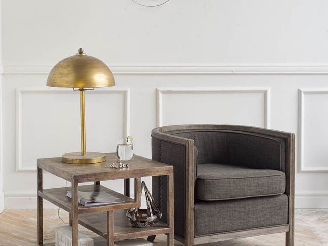 Gold Metal Sphere Pendant Hanging Light