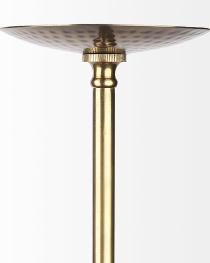 Hammered Gold Metal Hanging Pendant Light