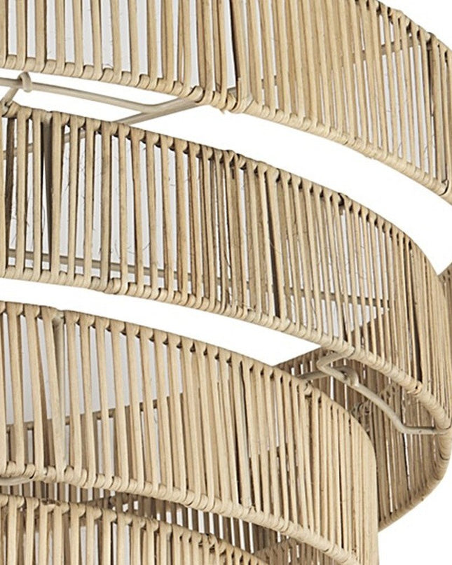 Light Brown Six Tier Hanging Chandelier