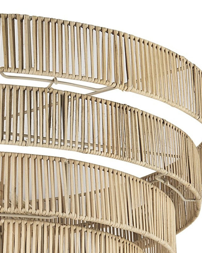 Light Brown Six Tier Hanging Chandelier