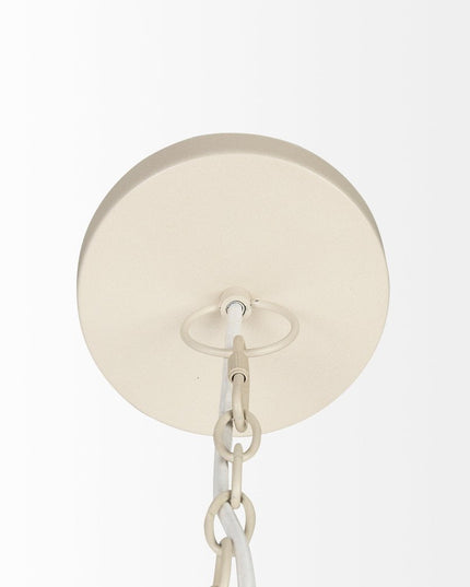 Light Brown Six Tier Hanging Chandelier