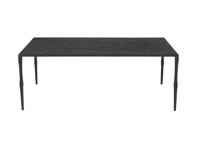 22" Black Iron Coffee Table