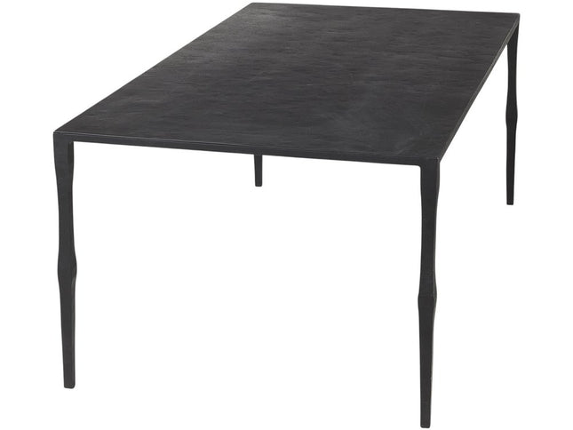 22" Black Iron Coffee Table