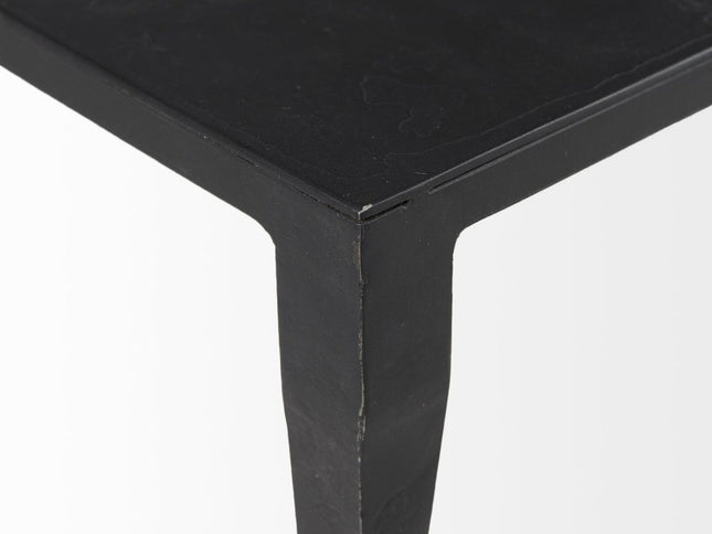 22" Black Iron Coffee Table