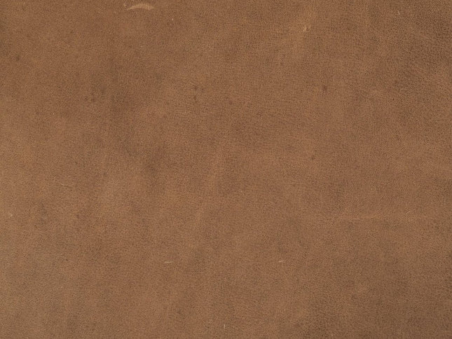 36" Brown Faux Leather Cube Ottoman