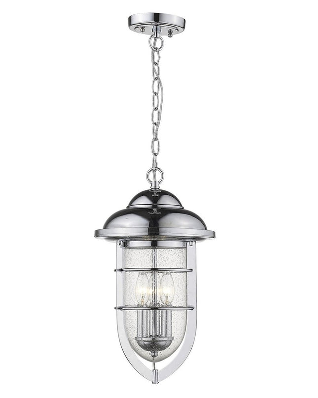Dylan 3-Light Chrome Hanging Lantern