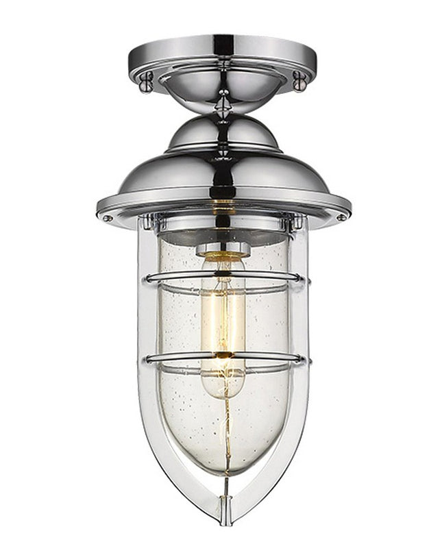 Dylan 3-Light Chrome Hanging Lantern