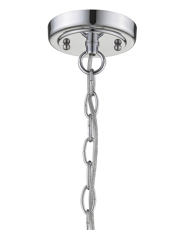 Dylan 3-Light Chrome Hanging Lantern