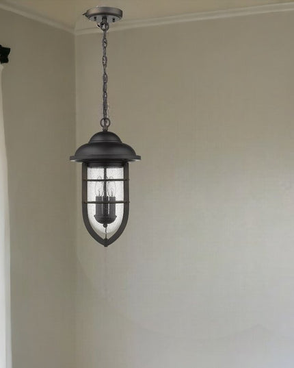 Dylan 3-Light Oil-Rubbed Bronze Hanging Lantern