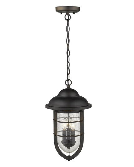 Dylan 3-Light Oil-Rubbed Bronze Hanging Lantern