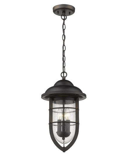 Dylan 3-Light Oil-Rubbed Bronze Hanging Lantern