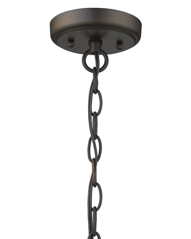 Dylan 3-Light Oil-Rubbed Bronze Hanging Lantern