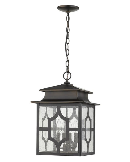Calvert 4-Light Oil-Rubbed Bronze Hanging Lantern