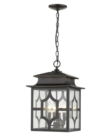 Calvert 4-Light Oil-Rubbed Bronze Hanging Lantern