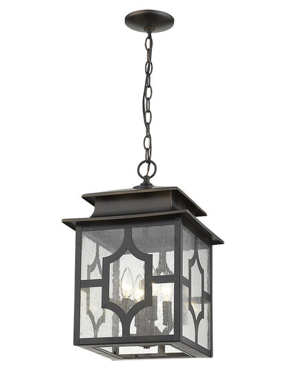 Calvert 4-Light Oil-Rubbed Bronze Hanging Lantern