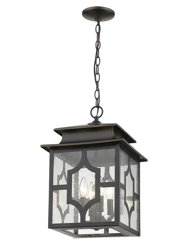 Calvert 4-Light Oil-Rubbed Bronze Hanging Lantern