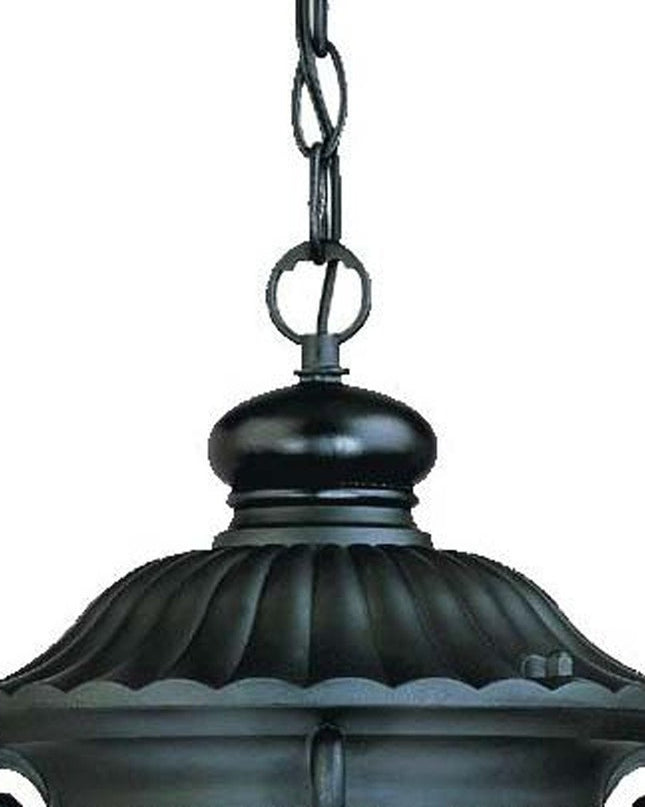 Naples 1-Light Matte Black Hanging Light